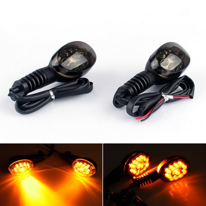 2008-2012 Kawasaki NINJA 250R Anteriore Posteriore LED Indicatori di direzione Indicatore lampeggiante