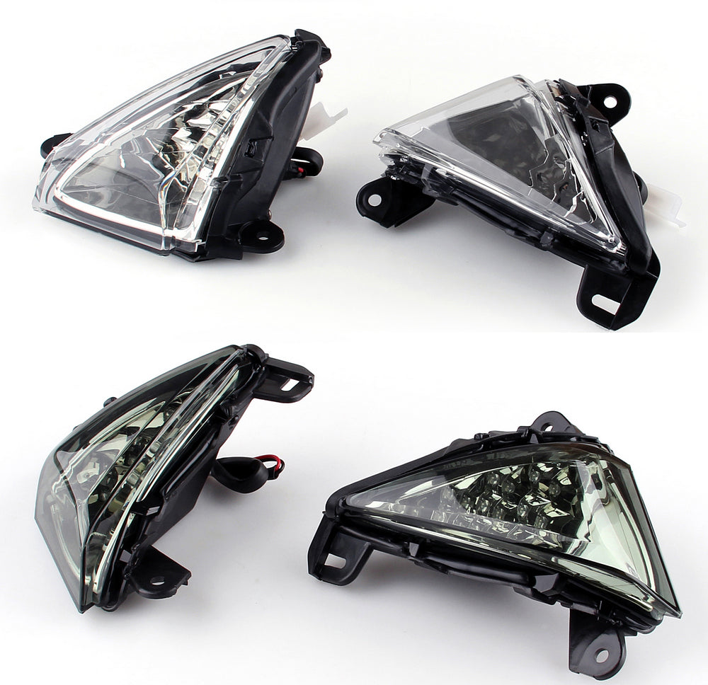 Front LED Turn Signals Blinker Indicator For Kawasaki Z750 Z1000 (07-2009)