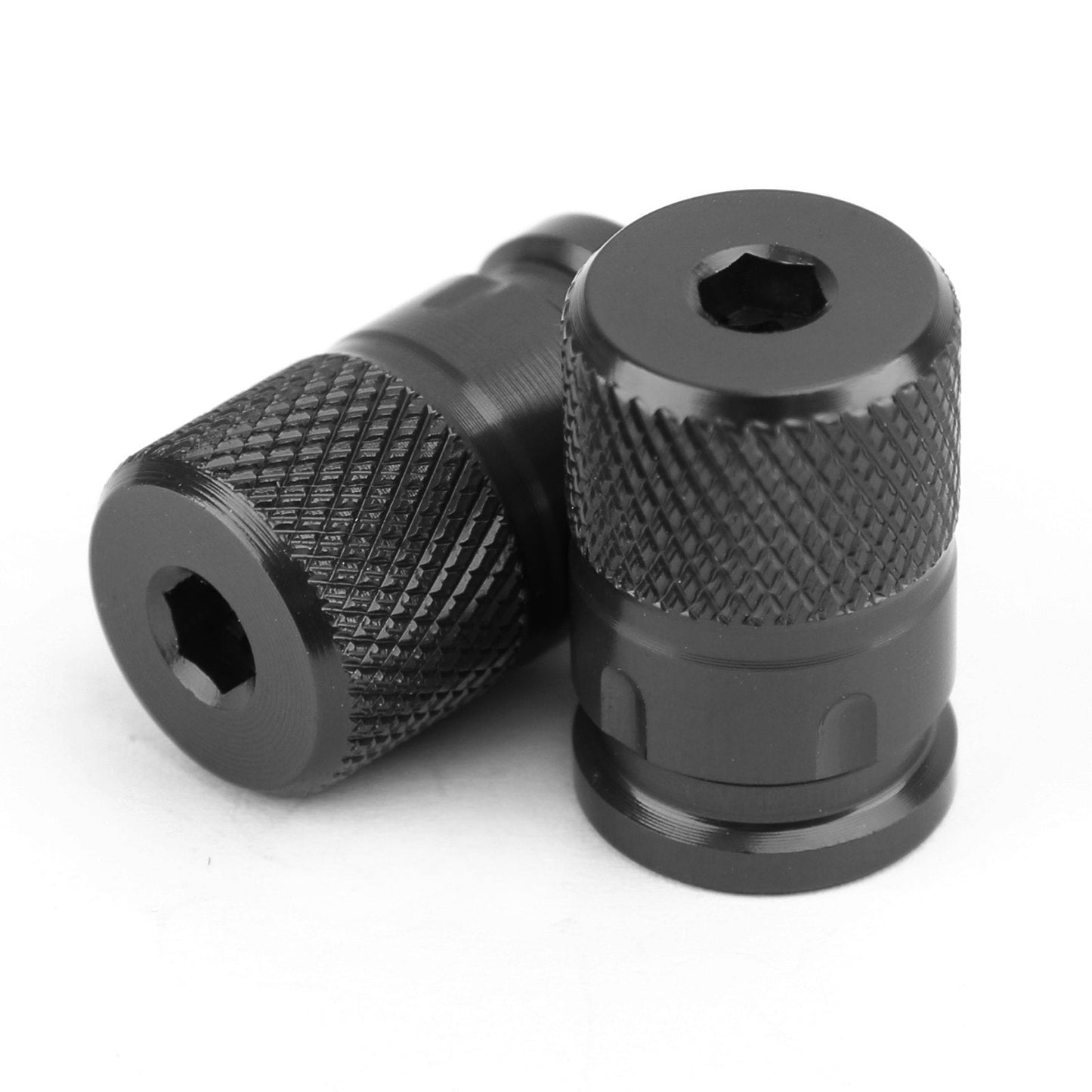 Coppia tappi stelo valvola pneumatico antifurto billetta CNC per motocicletta bici camion auto