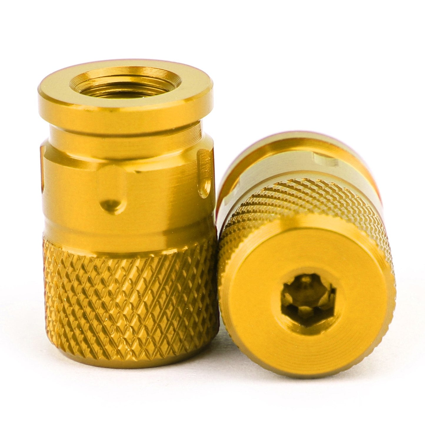 Coppia tappi stelo valvola pneumatico antifurto billetta CNC per motocicletta bici camion auto