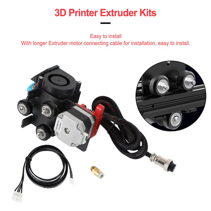 Stampante 3D MK8 Direct Drive Pulley Turbo Fan Extruder per CR-10 Ender3 12V/24V