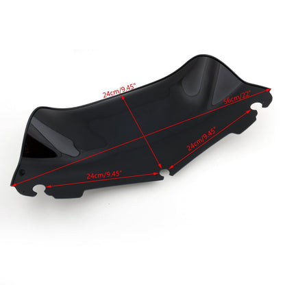 Parabrezza Touring Electra Street Tri Glide FLHT FLHTC 2014-2017 ABS 9