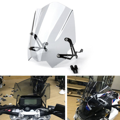 Parabrezza parabrezza in plastica ABS per moto per BMW G310R 2017-2018 generico