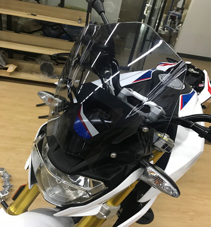 Parabrezza parabrezza in plastica ABS per moto per BMW G310R 2017-2018 generico