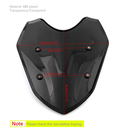 Parabrezza parabrezza ABS moto 1 pezzo per BMW S1000XR 2014-2019 Generico