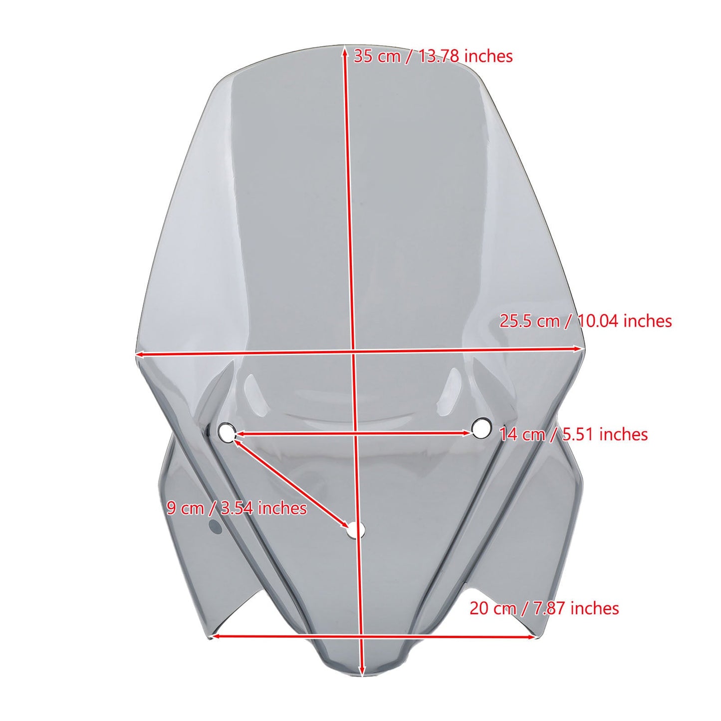 Bmw F900R 2020-2021 Parabrezza parabrezza moto in plastica ABS