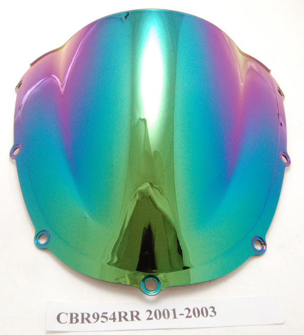 Parabrezza Cupolino Doppia Bolla Per Honda CBR954RR 2001-2003, 5 Colori Generico