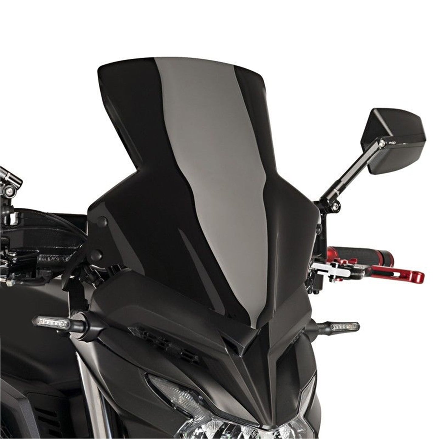 Scudo per parabrezza in plastica ABS con staffa per Honda CB650F 2014-2017 Generico