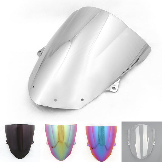 Windshield WindScreen Double Bubble For Kawasaki ZX6R 2009-2014 ZX10R 08-10, 5 Color