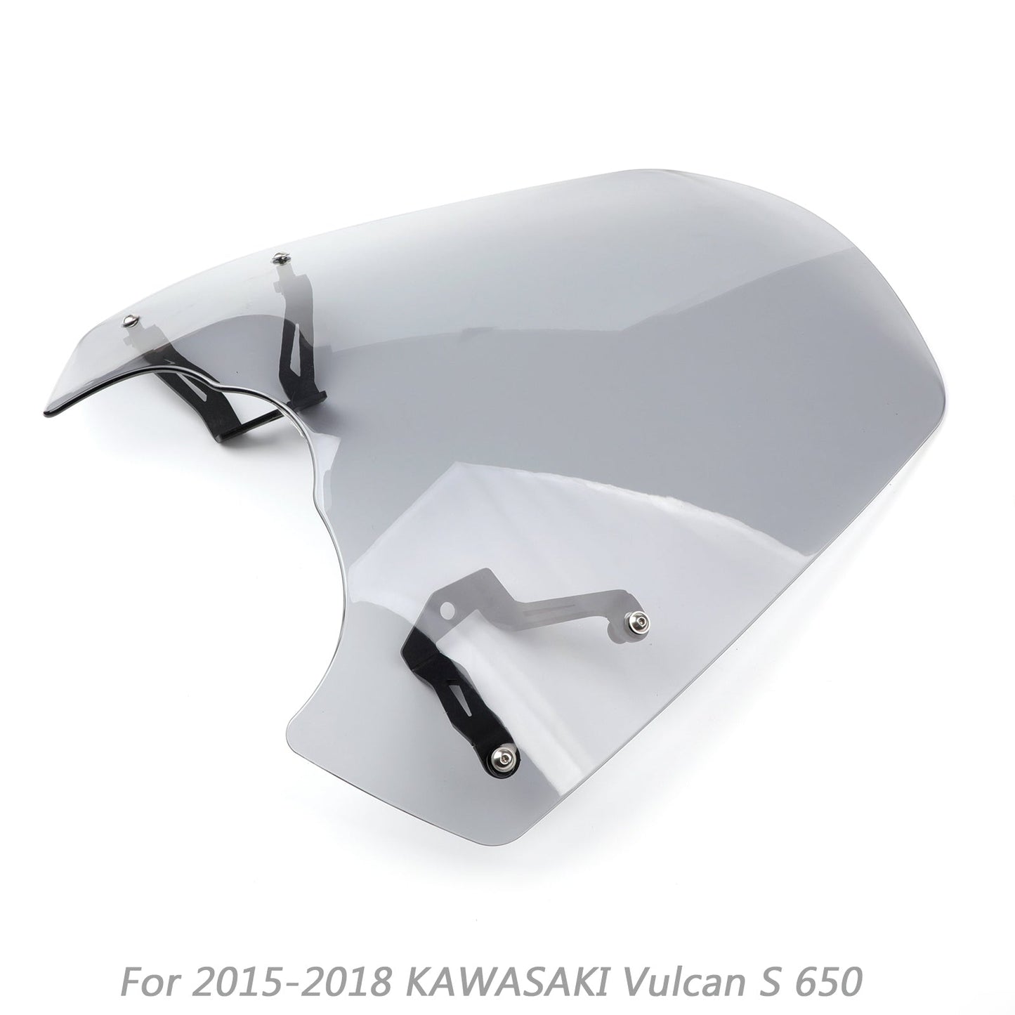 Schermo parabrezza parabrezza con staffa per 2015-2018 Kawasaki Vulcan S EN 650 generico