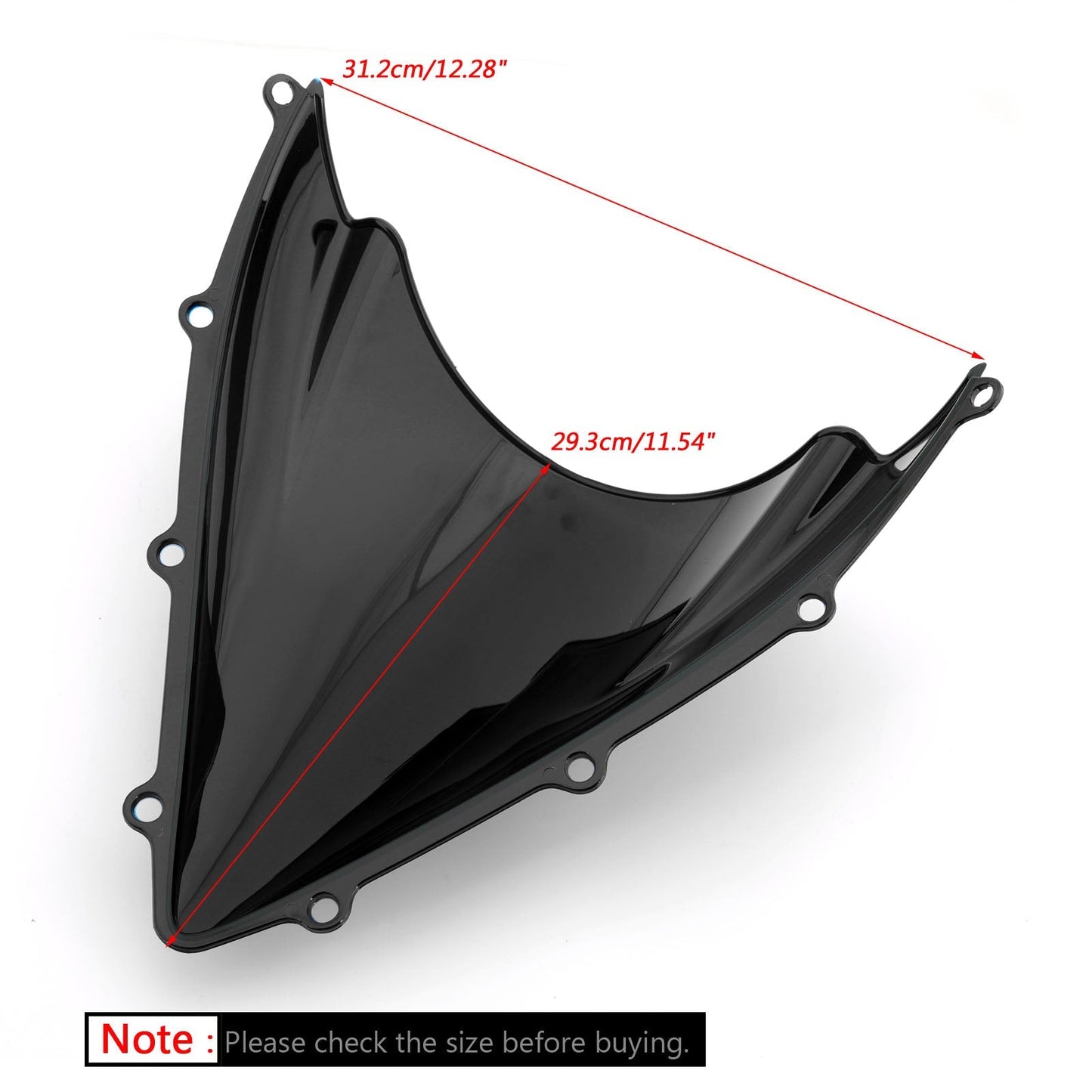 ABS parabrezza parabrezza per MV Agusta 2012-2017 F3 800 675 vento schermo generico