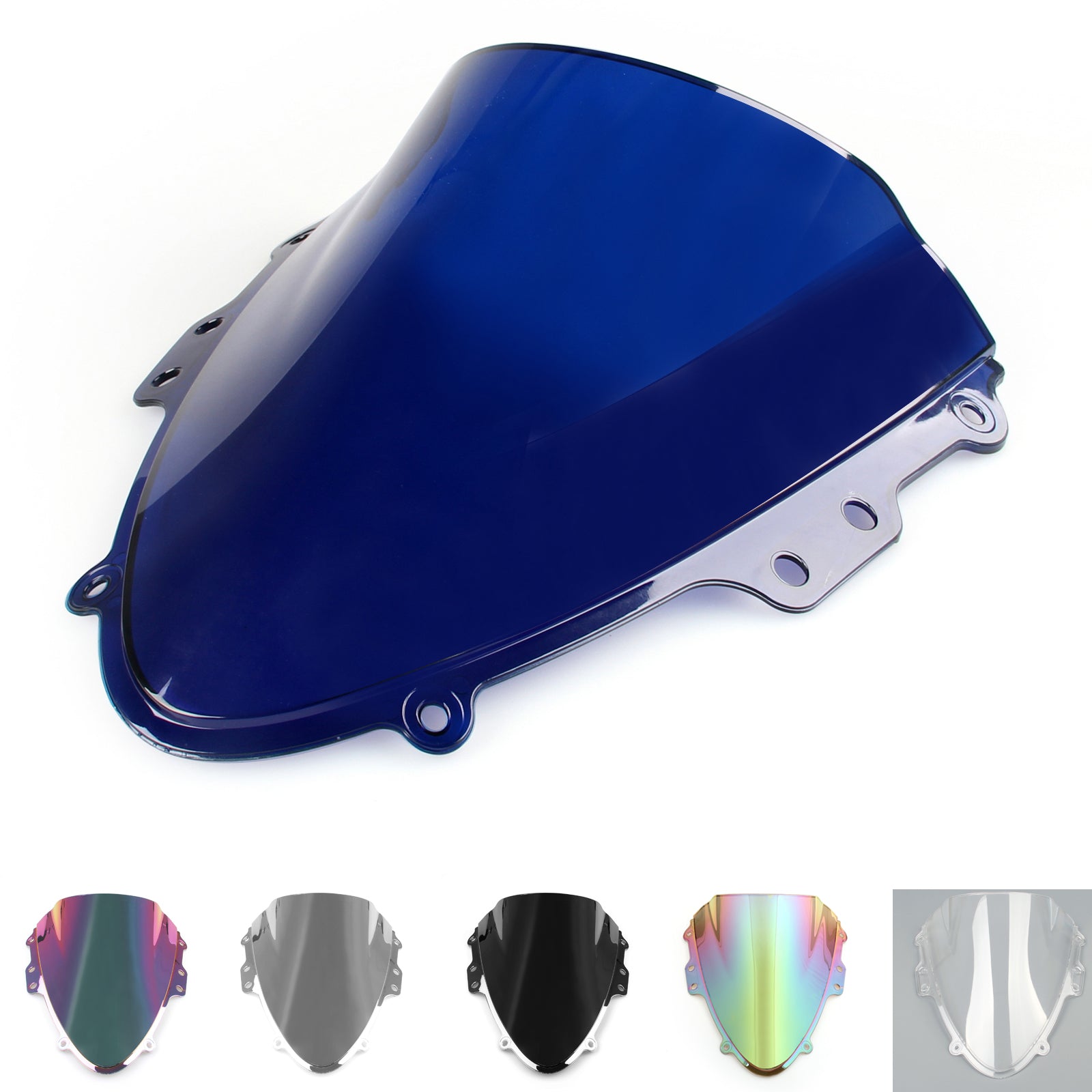 Windshield WindScreen Double Bubble For Suzuki GSXR 600/750 (2004-2005) 6 Color