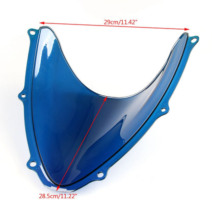 Cupolino Parabrezza Double Bubble Per Suzuki GSXR 600/750 (2006-2007) 6 Colori Generico