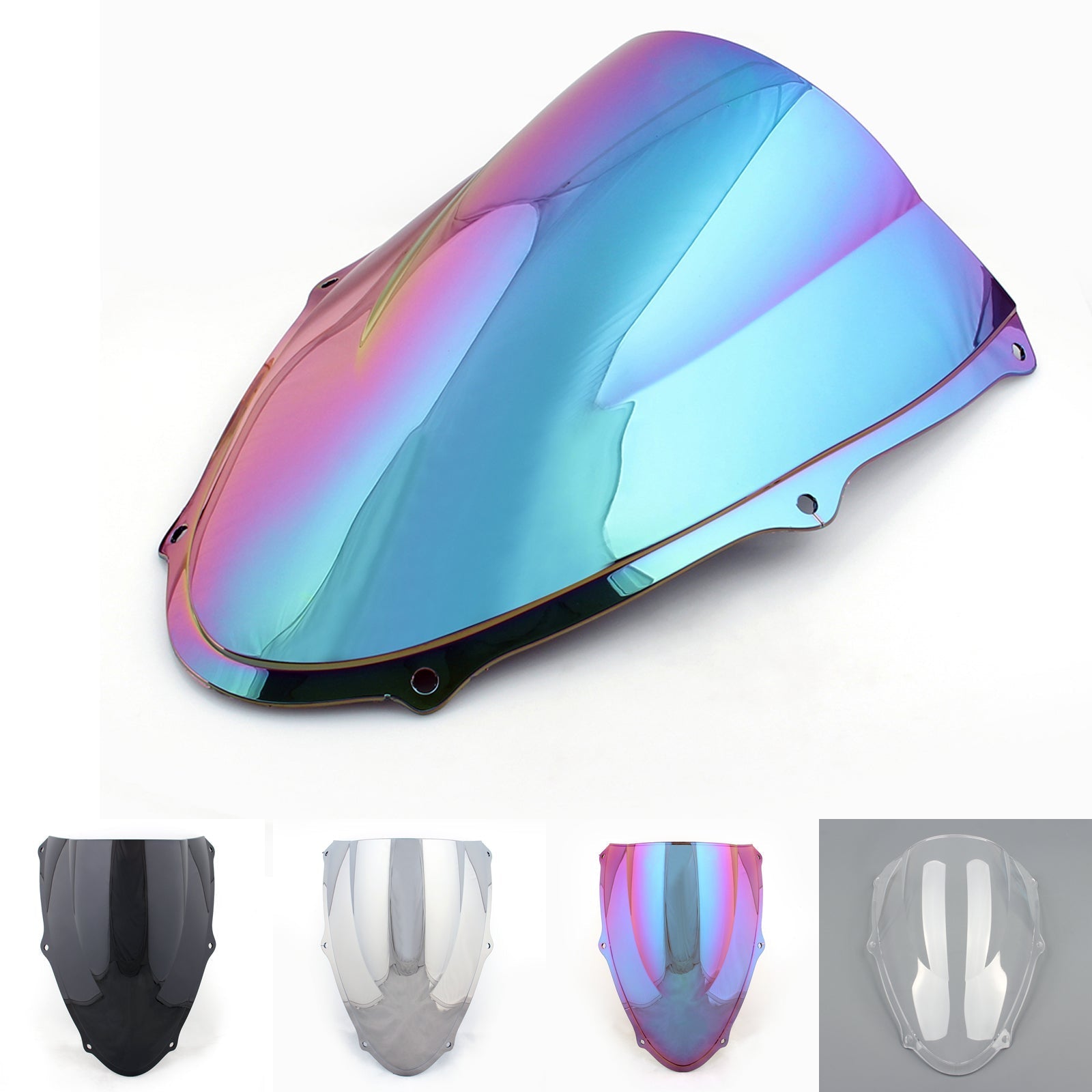 Windshield WindScreen Double Bubble For Suzuki GSXR600/750 (2011-2014) 6 Color