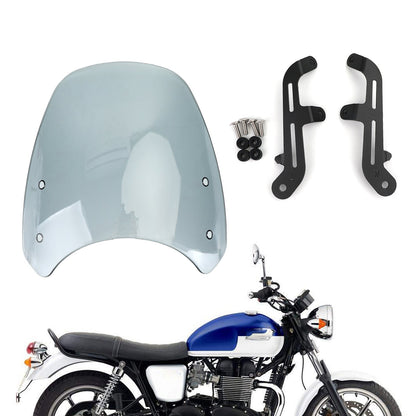 Parabrezza motore in plastica ABS Parabrezza per Triumph Bonneville T100 T120 Generico