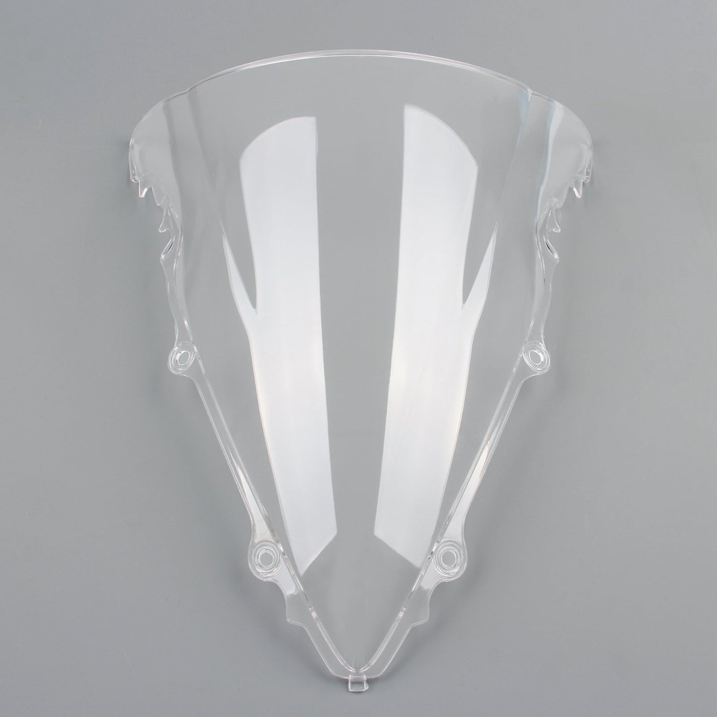 Windshield Windscreen Double Bubble For Yamaha YZF R6 6 23-25 Chrome