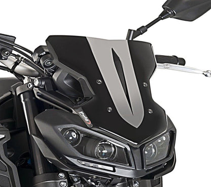 Parabrezza parabrezza moto ABS con staffa per Yamaha MT-09 (2017) 2 colori generico