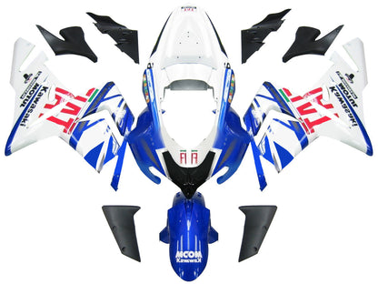 Carene 2004-2005 Kawasaki ZX 10R Blu Bianco FIAT Generico