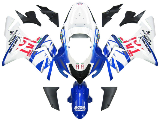 Carene 2004-2005 Kawasaki ZX 10R Blu Bianco FIAT Generico