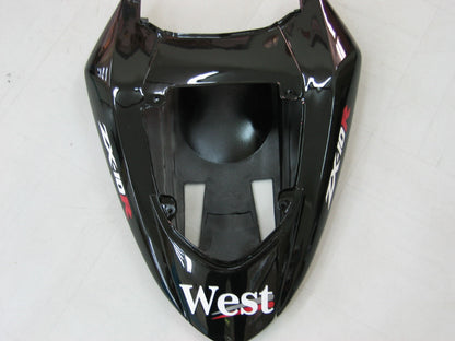 Carene 2004-2005 Kawasaki ZX 10R Nero Bianco West Ninja Racing Generico