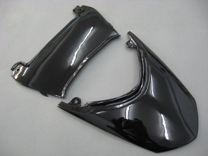 Carene 2004-2005 Kawasaki ZX 10R Black &amp; Silver Flame Ninja Racing Generico