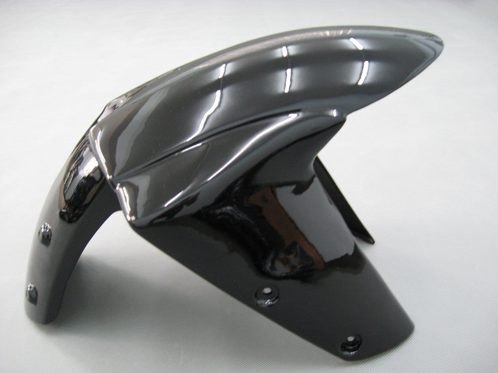 Carene 2004-2005 Kawasaki ZX 10R Black &amp; Silver Flame Ninja Generico