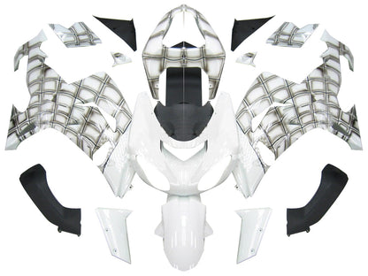 Carene 2006-2007 Kawasaki ZX 10R Bianco Spiderman Generico