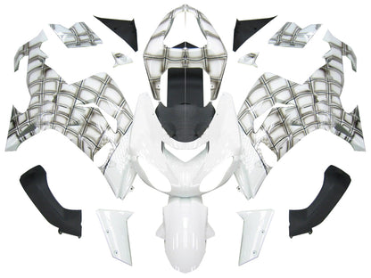 Carene 2006-2007 Kawasaki ZX 10R Bianco Spiderman Racing Generico