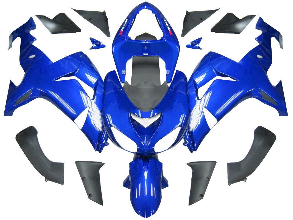 Carene 2006-2007 Kawasaki ZX 10R Blu Ninja Racing Generico