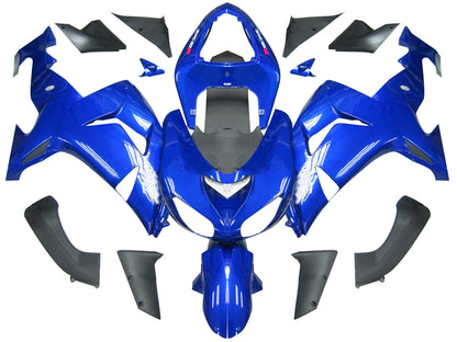 Carene 2006-2007 Kawasaki ZX 10R Blu Ninja Racing Generico