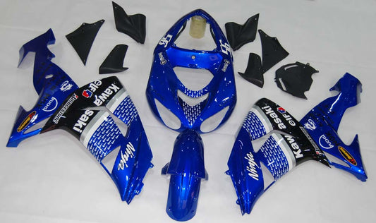 Carene 2006-2007 Kawasaki ZX 10R Blu Nero No.56 Nakano Generico