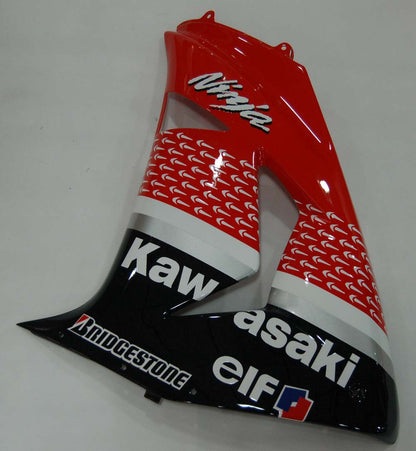 Carene 2006-2007 Kawasaki ZX 10R Rosso Nero No.56 Nakano Racing Generico