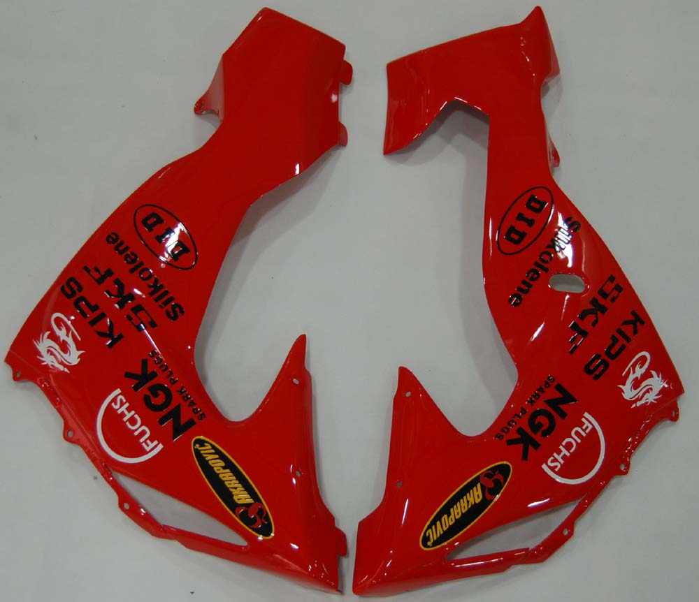 Carene 2006-2007 Kawasaki ZX 10R Rosso Nero No.56 Nakano Generico