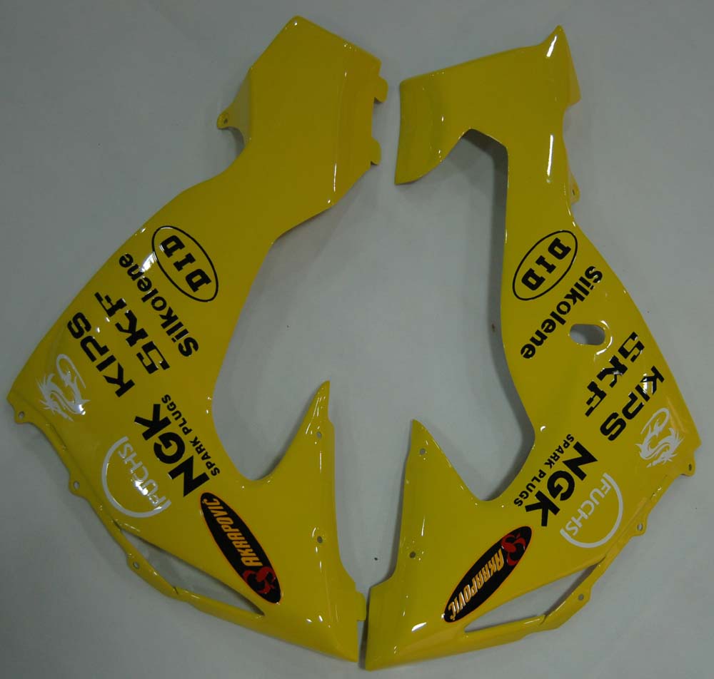 Carene 2006-2007 Kawasaki ZX 10R Giallo Nero No.56 Nakano Racing Generico