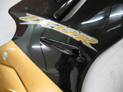 Amotopart 2000-2001 Kawasaki ZX12R Cladding Black & Gold Kit