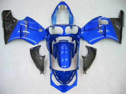 Carene 2000-2001 Kawasaki ZX12R Blu &amp; Nero ZX12R Racing Generico