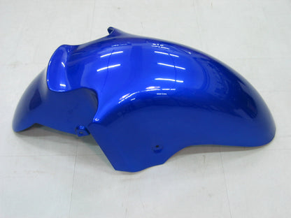 Amotopart 2002-2005 Kawasaki ZX12R Cladding Blue Kit