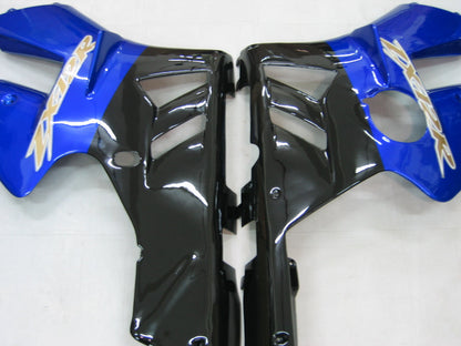 Amotopart 2002-2005 Kawasaki ZX12R Cladding Blue Kit