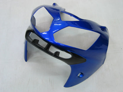 Amotopart 2002-2005 Kawasaki ZX12R Cladding Blue Kit