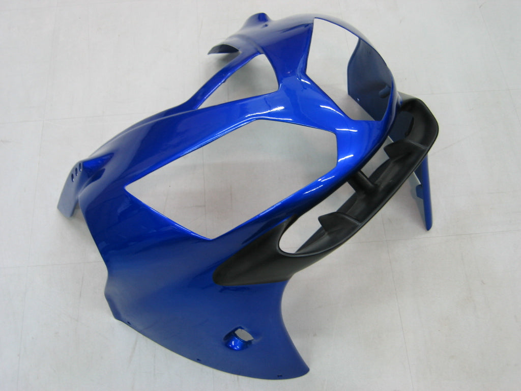 Amotopart 2002-2005 Kawasaki ZX12R Cladding Blue Kit