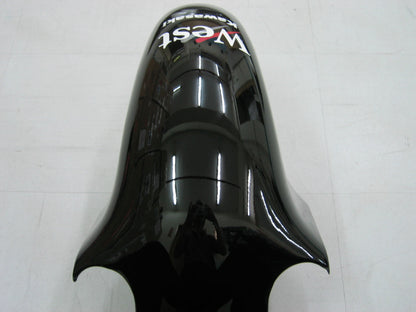 Amotopart 2002-2005 Kawasaki ZX12R Cladding G-Black & White Kit