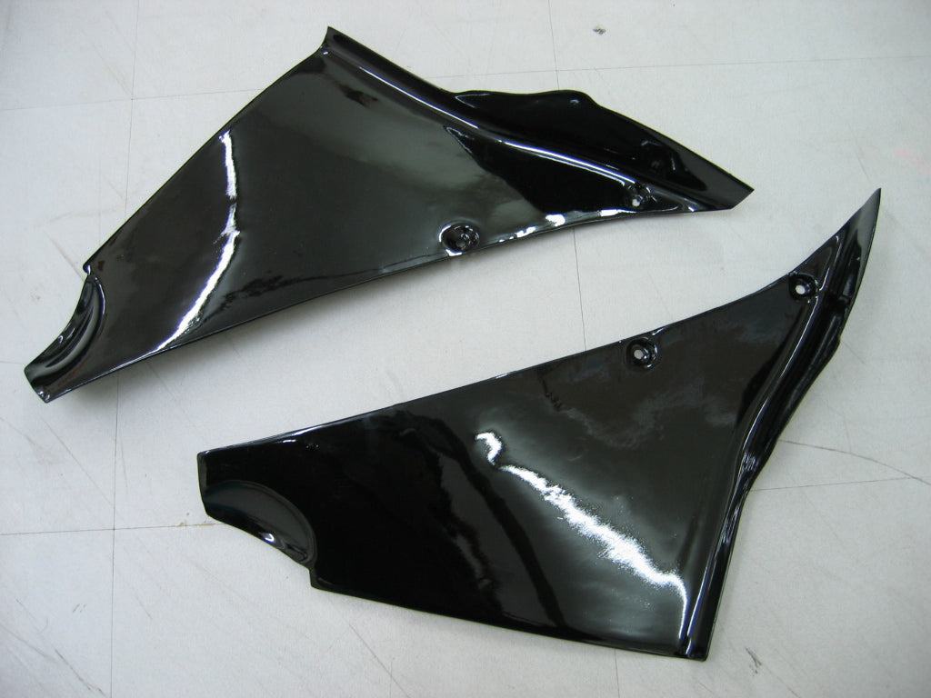 Amotopart 2002-2005 Kawasaki ZX12R Cladding G-Black & White Kit