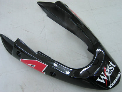 Carene Kawasaki ZX12R Ninja Nero Bianco West Racing (2002-2005) Generico