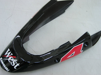 Carene Kawasaki ZX12R Ninja Nero Bianco West Racing (2002-2005) Generico