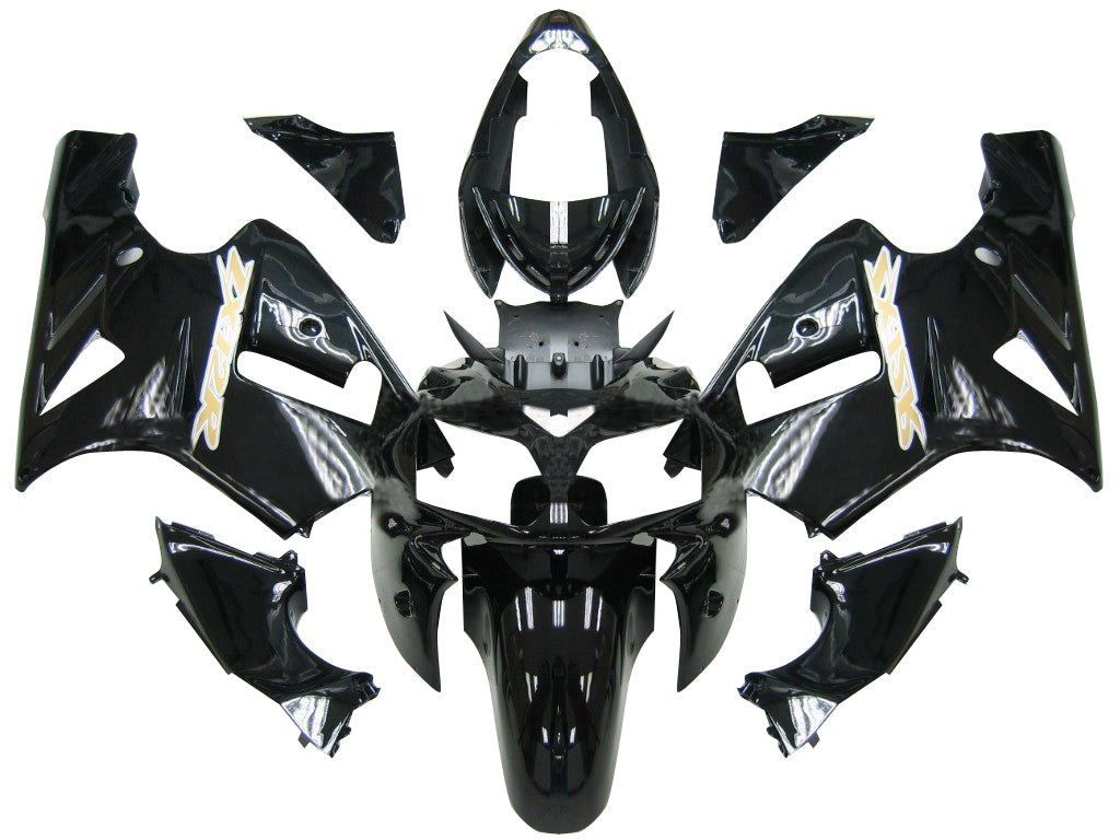 Carene 2002-2005 Kawasaki ZX12R Nero ZX12R Racing Generico