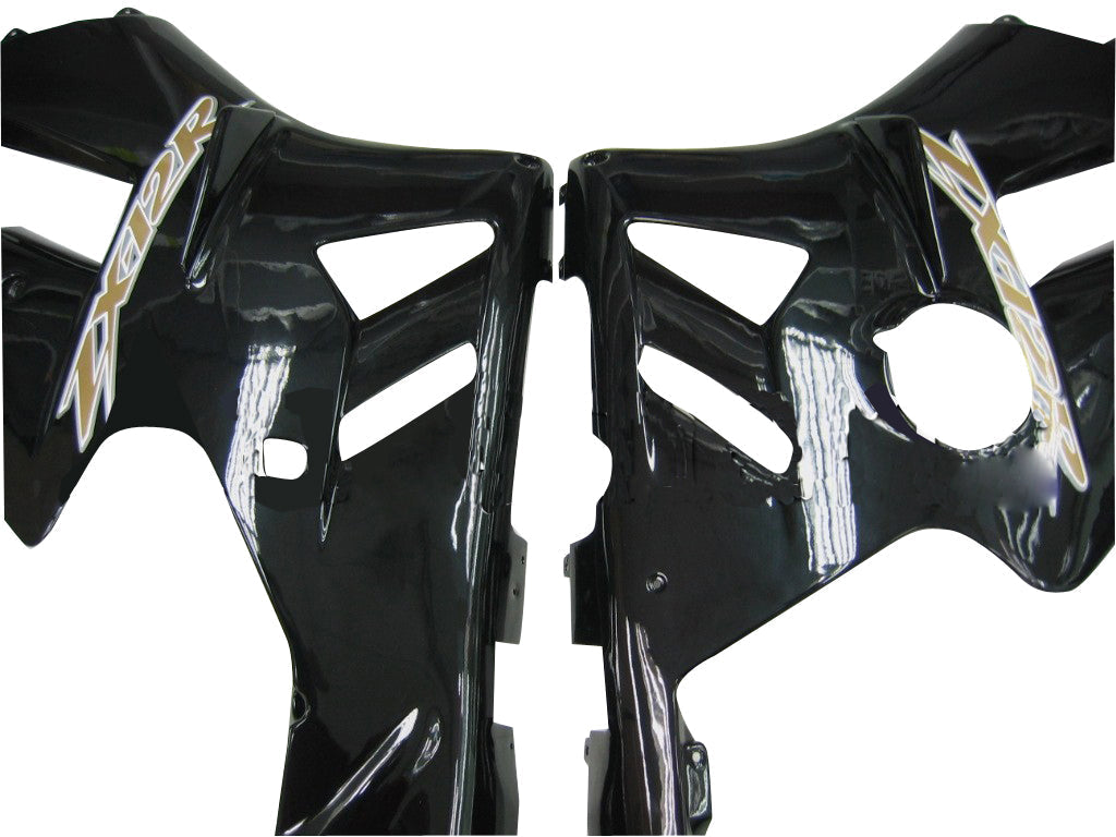 Amotopart 2002-2005 Kawasaki ZX12R Kit nero rivestito