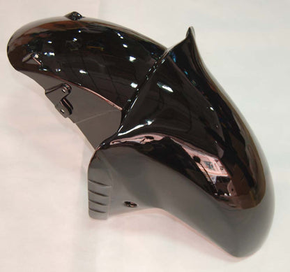 Carene 2006-2011 Kawasaki ZX14R Black &amp; Red Flame Ninja Racing Generico