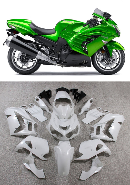 Carene Plastiche 2012-2021 Kawasaki ZX14R Ninja Verde Generico