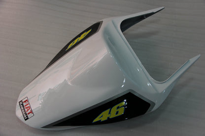 Amotopart 2003-2004 Kawasaki ZX6R Cladding White & Blue Kit