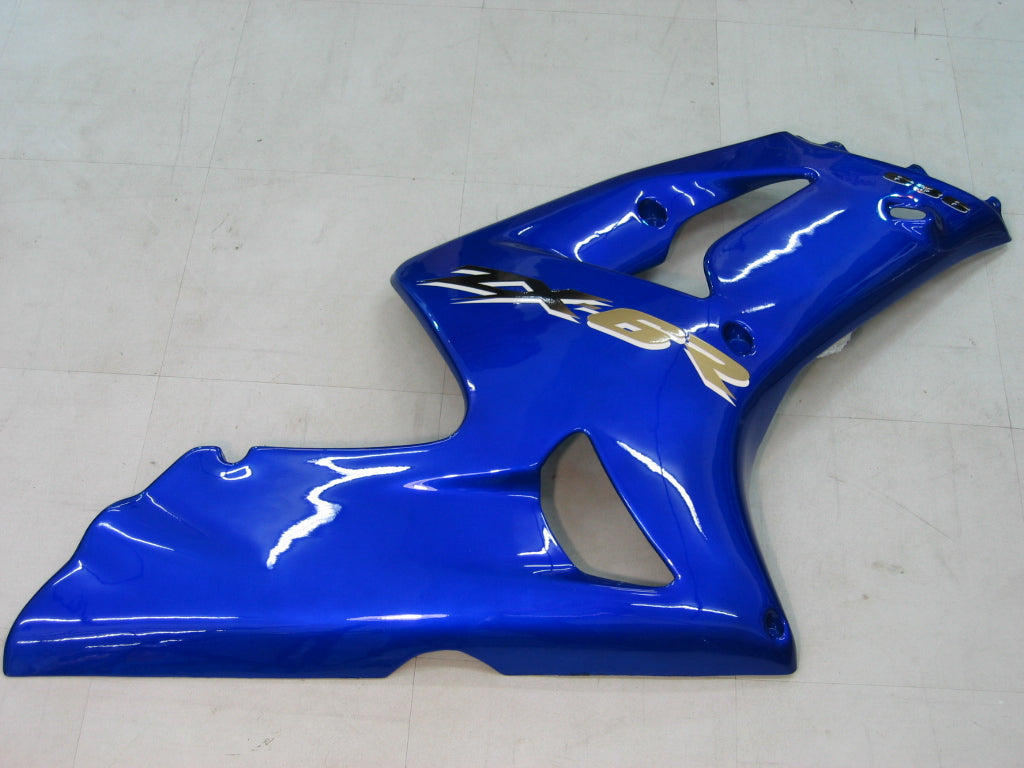 Carene 2003-2004 Kawasaki ZX6R 636 Blu Ninja Racing Generico